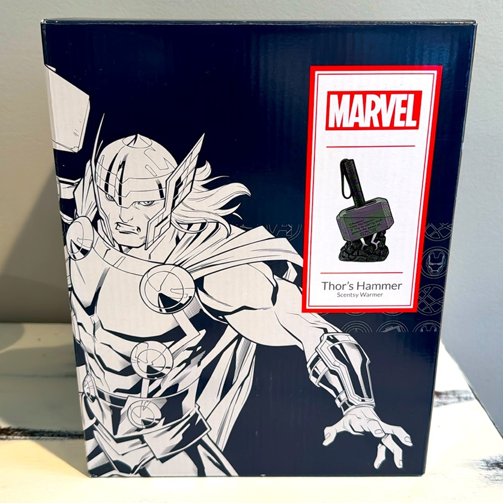 NIB Scentsy Disney Marvel Thor’s Hammer wax warmer